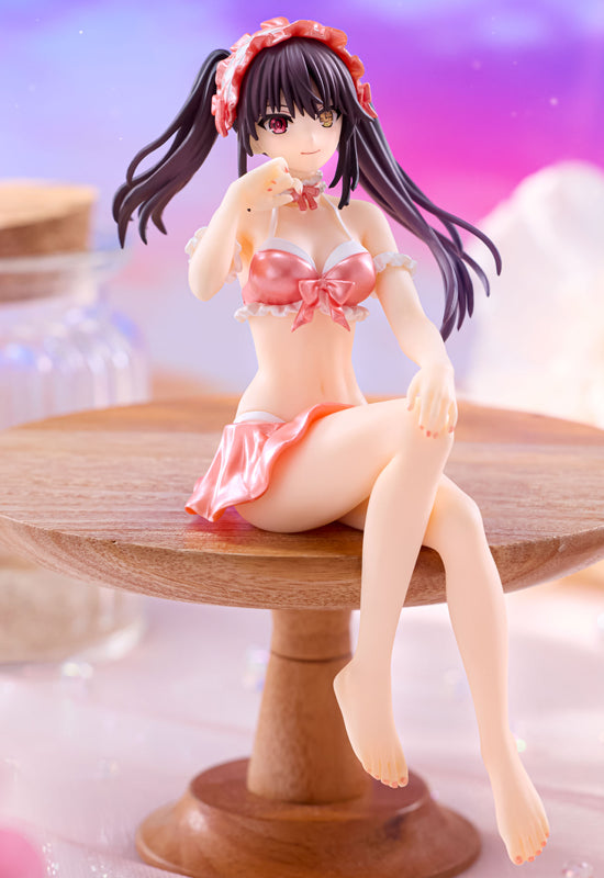 Date A Live V FuRyu Noodle Stopper Figure Kurumi Tokisaki Swimsuit Pastel Red Color ver.