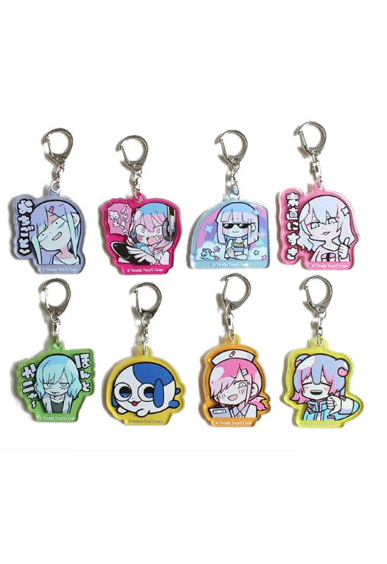 Tera Terada Zowie Blind Acrylic Key Chain