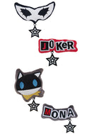 Persona5 Royal GoodSmile Moment Persona 5 Royal Fluffy Hairpin: Joker Ver./Mona Ver.