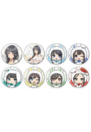 Rascal Does Not Dream of Santa Claus A3 Can Badge 03 White Winter Ver. (Original Illustration)
