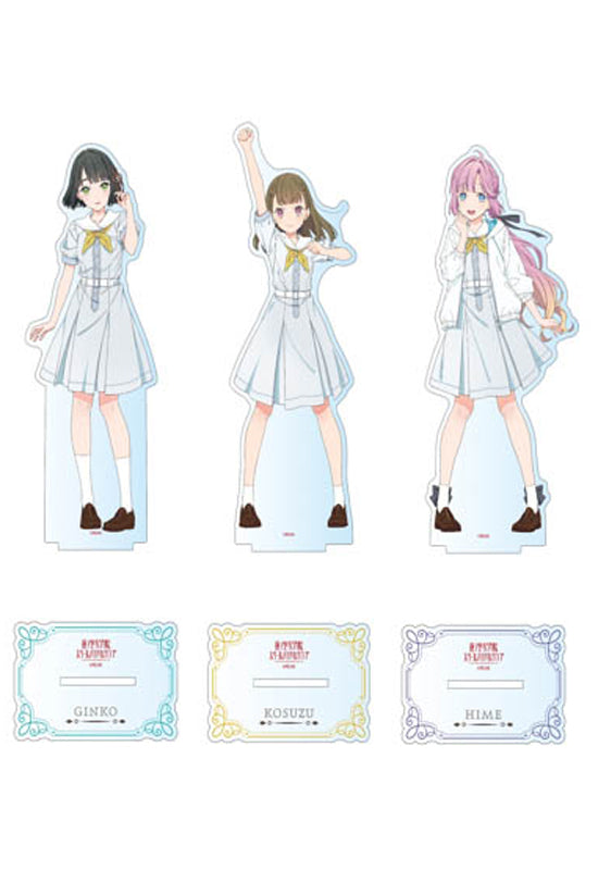 Love Live! Hasu no Sora Jogakuin School Idol Club Contents Seed Deka Acrylic Stand Summer School Uniform Ver.