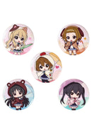 K-ON! GoodSmile Moment Fluffy Rain Series Collectible Pinback Button