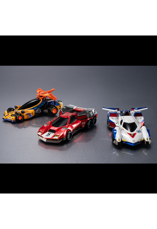 Future GPX Cyber Formula MEGAHOUSE Cyber Formula Collection -Heritage Edition-  Future GPX Cyber Formula Asurada G.S.X & Albatrander 602 & Aoi Superion GT set