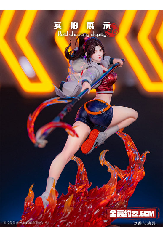 SLAY THE GODS PPDF HONG YING ROSE FIRE FEATHER CLOAK 1/6 SCALE FIGURE