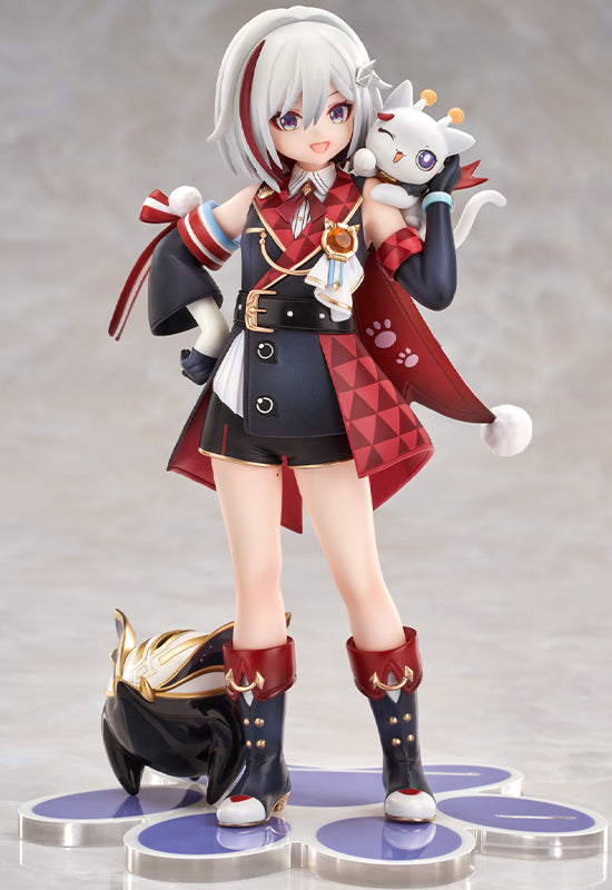 RISE UP+ Honkai: Star Rail RIBOSE Chibineko Series Figure Topaz & Numby Ver.