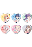 Love Live! Hasu no Sora Jogakuin School Idol Club A3 Heart Can Badge 01 Official Illustration