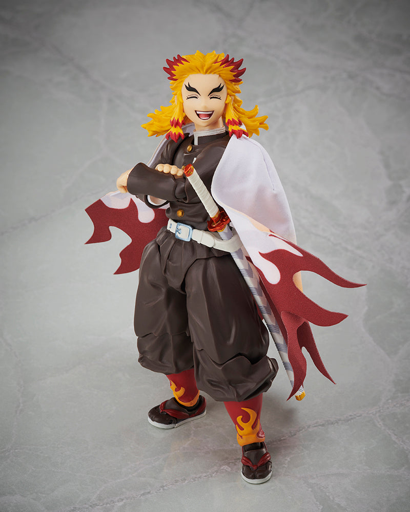 Demon Slayer: Kimetsu no Yaiba Aniplex ［BUZZmod.］Kyojuro Rengoku Ver.2 1/12 Scale Action Figure