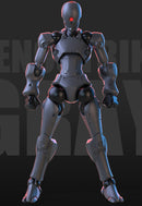 3 MIN PROJECT SHEIK MAINLAND XENOSTRIKE 1/18 SCALE PLASTIC MODEL KIT (GRAY)