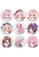School-Live! A3 Hologram Can Badge (57mm) 01 Official & Original Illustration