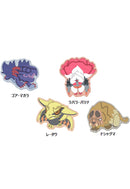 MONSTER HUNTER CAPCOM CHIBI STYLE Embroidered Sticker