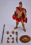 WIND TOYS SPARTAN KING LEONIDAS I 1/12 ACTION FIGURE BLOODSTAINED EDITION