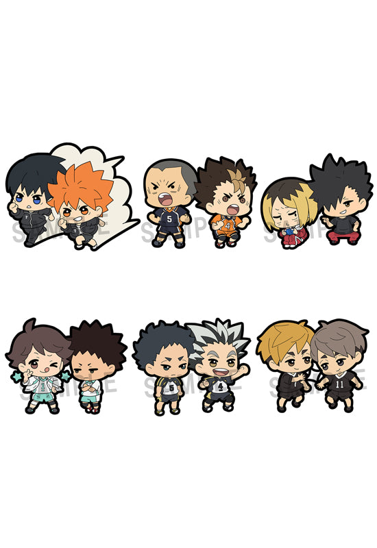 Haikyu!! MEGAHOUSE Rubber Mascot Buddycolle （Repeat）