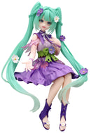 Hatsune Miku FuRyu Noodle Stopper Figure -Flower Fairy Cosmos Purple Color ver.-