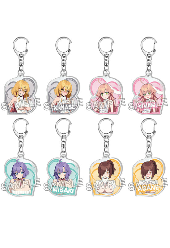 Nukitashi THE ANIMATION KADOKAWA Trading Acrylic Key Chain Knit Ver.