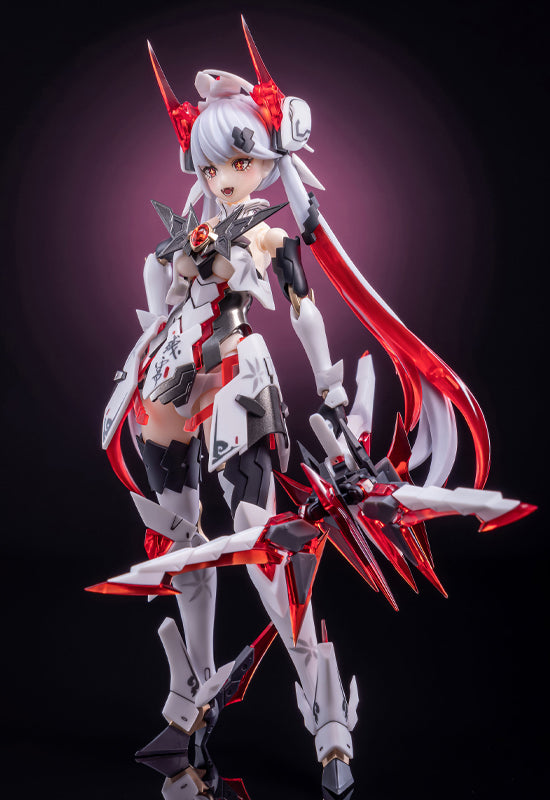 ANIMESTER X NUCLEAR GOLD RECONSTRUCTION POLARIS WHITE 1/12 PLASTIC MODEL KIT