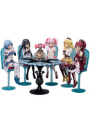 Puella Magi Madoka Magica the Movie New Feature: Rebellion Aniplex Tea Party Cake Song Ver. Non Scale Figure Complete Set
