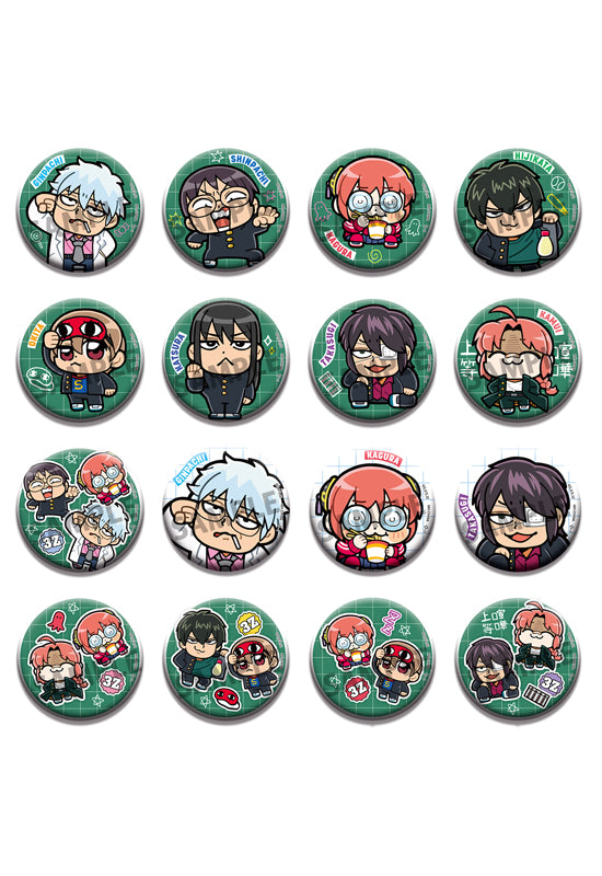 3-Z Ginpachi Sensei x Okawabukubu the Youth MEGAHOUSE Metal Badge Collection