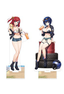 Dolphin Wave Curtain Tamashii Original Illustration Extra Large Acrylic Stand - Coast Riding