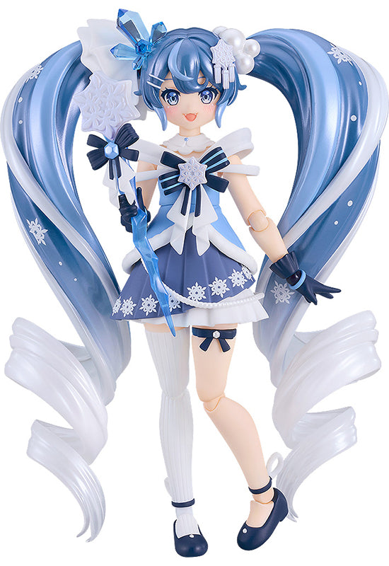 669 Character Vocal Series 01: Hatsune Miku Good Smile Company figma Snow Miku: Crystal Snow ver.