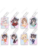 Alya Sometimes Hides Her Feelings in Russian D-techno Trading Aurora Acrylic Key Chain (Cat Style)