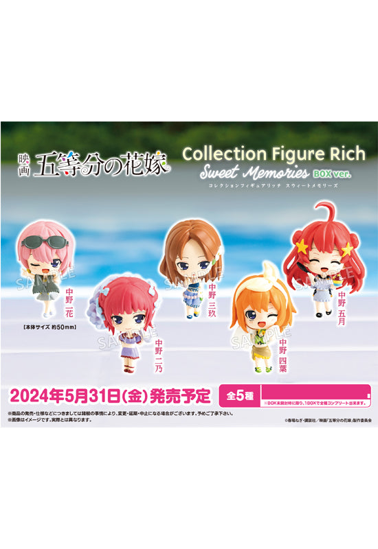 The Quintessential Quintuplets Movie Bushiroad Creative Collection Figure Rich Sweet Memories Box Ver. (1 Random)
