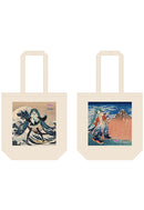 HATUNE MIKU×KATSUSHIKA HOKUSAI Presence CO., LTD. iXima Tote Bag The Great Wave off Kanagawa/Fine Wind, Clear Morning