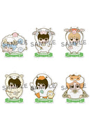 Gintama MEGAHOUSE Acrylic Stand Gintama Prince Hata & Animal Paradise  Farm of Love & Peace