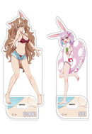 A Misanthrope Teaches a Class for Demi-Humans Curtain Tamashii Original Illustration Acrylic Stand - Playing in the River