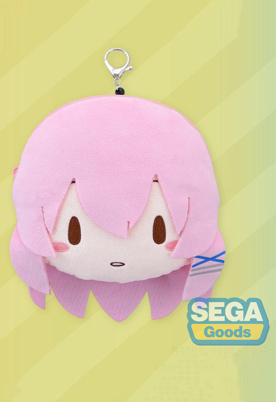 HATSUNE MIKU: COLORFUL STAGE! SEGA fuwa petit Face Pouch with Reel School SEKAI Megurine Luka