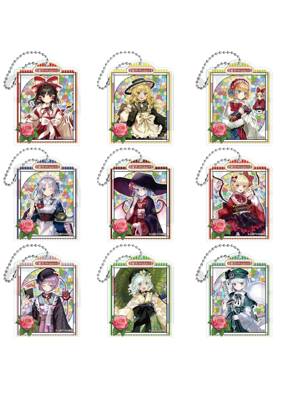 Touhou Project Y Line Trading Acrylic Key Chain Haikara-san Ver.