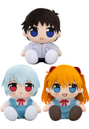 Rebuild of Evangelion Good Smile Company Kuripan Plushie Shinji Ikari (School Uniform Ver.)/Rei Ayanami (School Uniform Ver.)/Asuka Shikinami Langley (School Uniform Ver.)