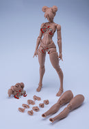 Romankey X COWL 1/12 SCALE SUPER-ACTIONAL FEMALE BODY (TANNED)