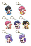 Ranma 1/2 Bell House GyuGyutto Acrylic Key Chain