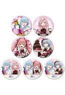 That Time I Got Reincarnated as a Slime Matsumoto Shoji Original Illustration Trading Can Badge Valentine Ver.
