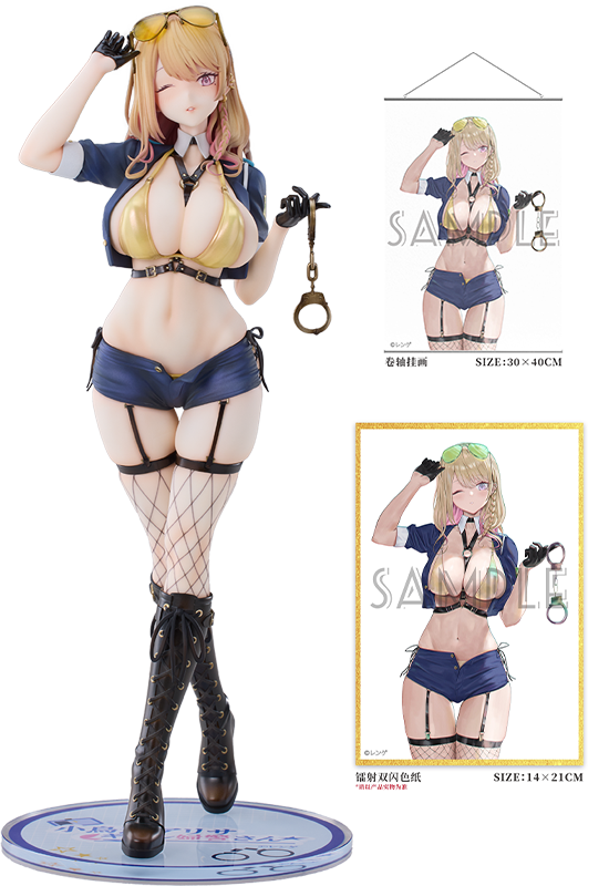 illustrated by Renge HANABEE GAL POLICEWOMAN TAKANASHI ARISA DELUXE EDITION