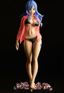 Fairy Tail ORCATOYS Juvia Lockser Gravure Style Black Bikini!! Wet See-through Shirt SP