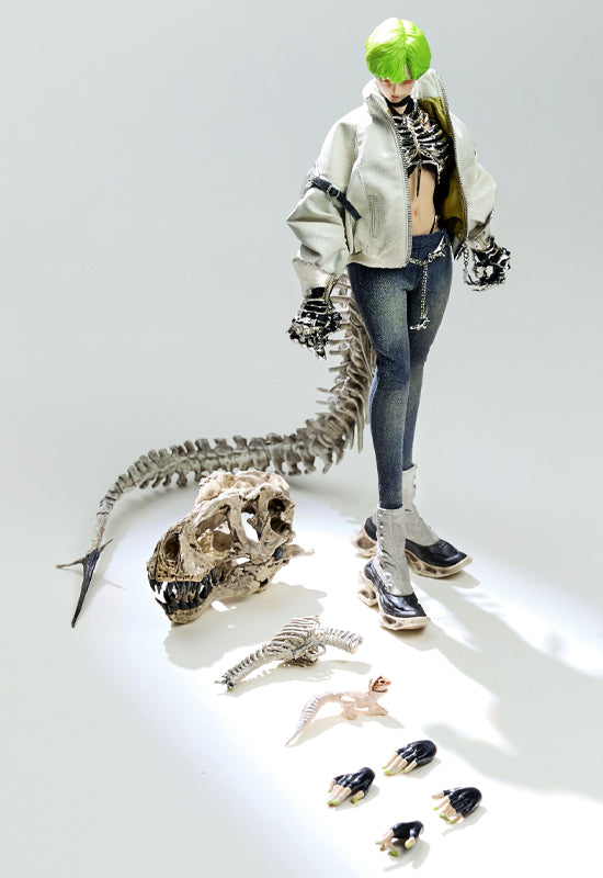 FIERCE GIRLS BEAUTIFUL CHEMISTRY BONEGIRL AAGA-02 GUNNER REX 1/6 SCALE ACTION FIGURE