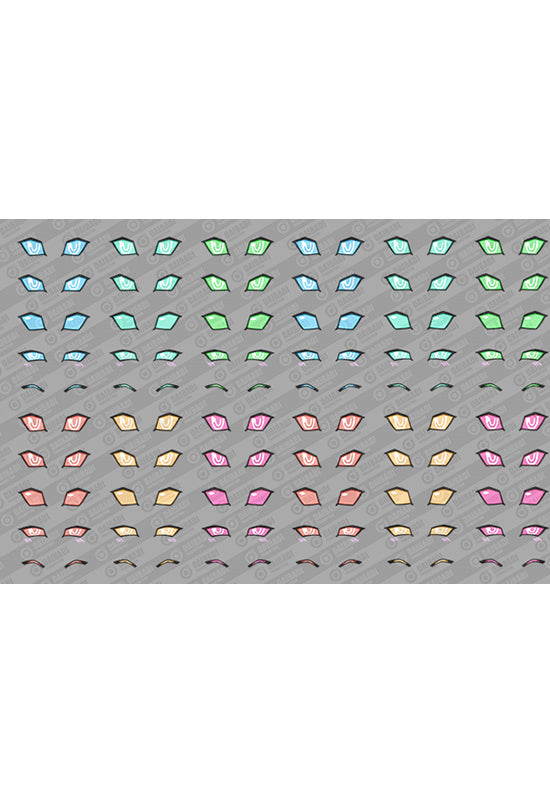 Polynian DAIBADI PRODUCTION Eyedecal Set Motoroid 04