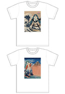 HATUNE MIKU×KATSUSHIKA HOKUSAI Presence CO., LTD. iXima T-shirt The Great Wave off Kanagawa/Fine Wind, Clear Morning