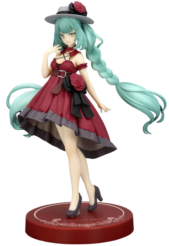 Hatsune Miku FuRyu Trio-Try-iT Figure Outing Dress Red Color ver.