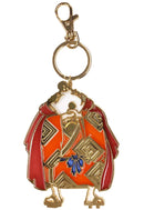One Piece TAPIOCA Stained Glass Style Key Chain Jinbe