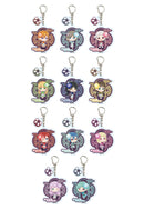 Love Live! Superstar!! A3 Acrylic Key Chain with Parts 02 China Maid Style Costume Ver. (Mini Character Illustration)