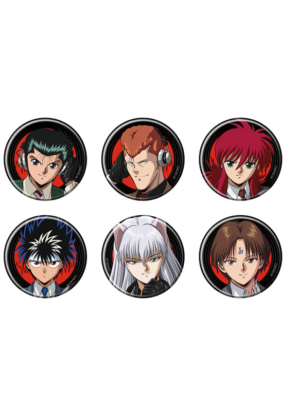 YuYu Hakusho A3 Can Badge 34 33 Music Ver. (Original Illustration)