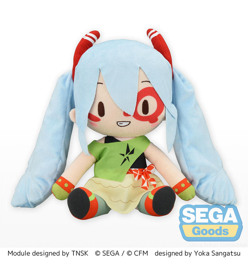 Hatsune Miku -Project DIVA- X SEGA fuwa petit L Plush DE:MONSTAR