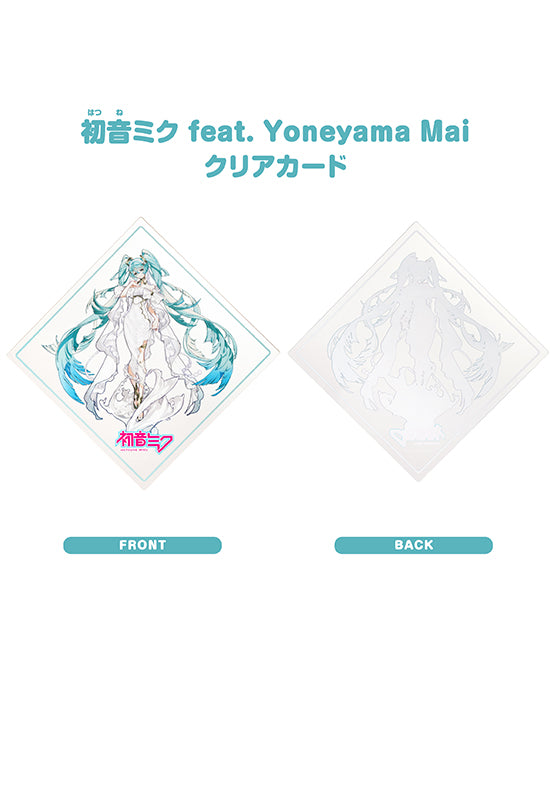 Character Vocal Series 01: Hatsune Miku Good Smile Company Hatsune Miku feat. Yoneyama Mai Translucent Card