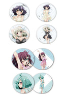 Gushing Over Magical Girls i-rights,LLC 76mm Can Badge 2 Set (Original Illustration)