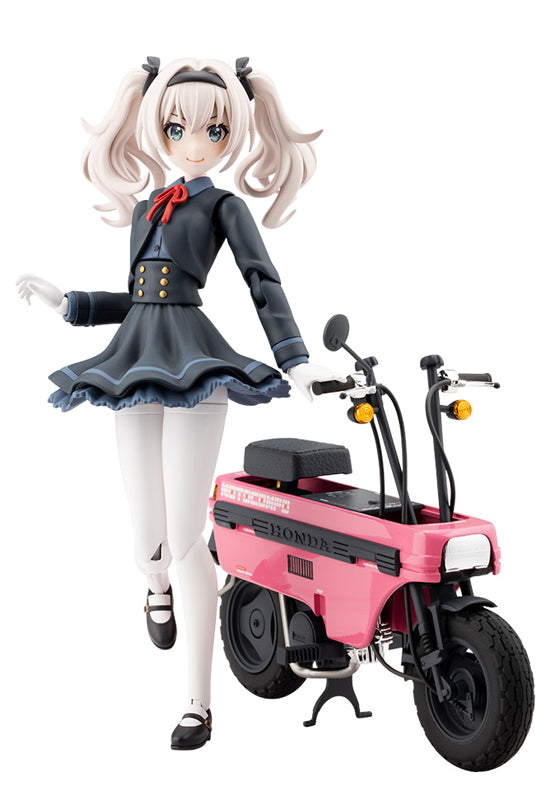Sousai Shojo Teien Kotobukiya Koishikawa Emma Nocturne with Honda AB12 Motocompo