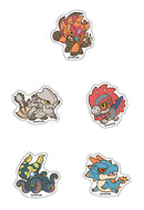 MONSTER HUNTER CAPCOM CHIBI STYLE Die-cut Sticker
