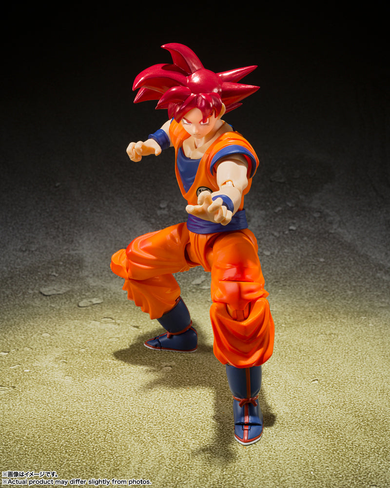 Dragon Ball Super Bandai S.H.Figuarts Super Saiyan God Son Gokou -Saiyan God of Virute- (Resale)