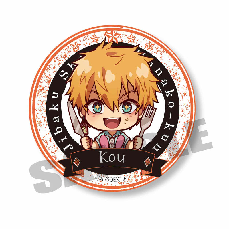 Toilet-bound Hanako-kun Bell House Trading Can Badge Gochi Chara (re-run)